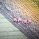 Order Earrings classic: Macrame pink bows. Marymakrame. Livemaster. . Earrings Фото №3