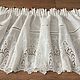 Order Linen lambrequin with lace. Linen fantasy. Livemaster. . Curtains Фото №3