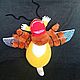 Order Bee from the "Village of Fools". PineappleArt. Livemaster. . Stuffed Toys Фото №3