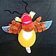 Заказать Пчела из "Деревни дураков". PineappleArt Анастасии Хлебниковой. Ярмарка Мастеров. . Мягкие игрушки Фото №3
