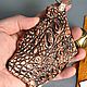 Подвес - амулет из кожи крокодила, Кулон, Железнодорожный,  Фото №1