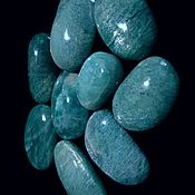 Материалы для творчества handmade. Livemaster - original item Amazonite is a mint - turquoise,translucent (large tumbling) Madagascar. Handmade.