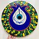 Order Round bright painting 'Eye of Nazar' Mosaic D 50 cm. Art by Tanya Shest. Livemaster. . Pictures Фото №3