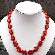 Работы для детей, handmade. Livemaster - original item Natural Spongy Red Coral Beads. Handmade.