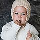 Хлопковая шапочка "Эльф" для малышей. Шапки детские. Марина Васильевна (14081973-73). Ярмарка Мастеров.  Фото №9