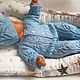 Order Knitted Romper for newborn. handmade for baby (alenka3). Livemaster. . Overall for children Фото №3