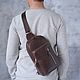Men's leather shoulder bag ' Kortez', Backpacks, Yaroslavl,  Фото №1