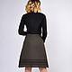 Заказать Falda de lana natural con cordones. Skirt Priority (yubkizakaz). Ярмарка Мастеров. . Skirts Фото №3