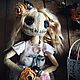 Чердачная кукла с букетом. Интерьерная кукла. Amazing dolls. Интернет-магазин Ярмарка Мастеров.  Фото №2
