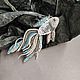 Заказать Кулон из бисера рыба на цепочке, знак зодиака рыбы. Nachatova Jewelry. Ярмарка Мастеров. . Подвеска Фото №3