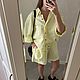 Костюм из 100% льна. Шорты. Boho. Ярмарка Мастеров.  Фото №7