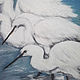 Herons, painting with birds, landscape. Pictures. myfoxyart (MyFoxyArt). My Livemaster. Фото №4