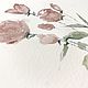 'Fragile' watercolor, flowers, pink. Pictures. Nadezda Perova. My Livemaster. Фото №4