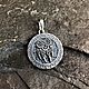 Order Seal of Veles paw of the wolf (Yarilo's turn with Alatyr). veseliy-viking. Livemaster. . Pendants Фото №3