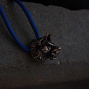 Сувениры и подарки handmade. Livemaster - original item Bronze werewolf bead, werewolf bead. Handmade.