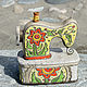 Шкатулка "Швейная машинка". Шкатулки. Ceramics by Valentina Shtanko. Ярмарка Мастеров.  Фото №6