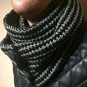 Аксессуары handmade. Livemaster - original item Snood knitted scarf 