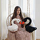 Мастер-класс Лебедь из Alize Puffy. Мягкие игрушки. Ирина clouds_by_iris. Ярмарка Мастеров.  Фото №4