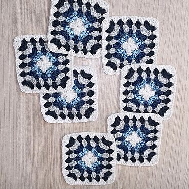 Материалы для творчества ручной работы. Ярмарка Мастеров - ручная работа Набор лоскутов для творчества "Бабушкин квадрат" арт007. Handmade.