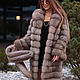 Шуба из куницы. Шубы. YANA KRAFT BRAND. Ярмарка Мастеров.  Фото №4