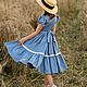 Платья «Арина и Дарина». Платье. Littlebiggirl.dress (Ирина Павлова) (Littlebiggirl). Интернет-магазин Ярмарка Мастеров.  Фото №2