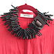 Order 'Black reef' Corals are natural, wood clasp, hematite. Butik4you. Livemaster. . Necklace Фото №3