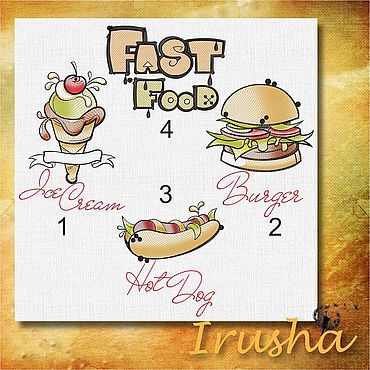 Материалы для творчества ручной работы. Ярмарка Мастеров - ручная работа Fast Food. Handmade.