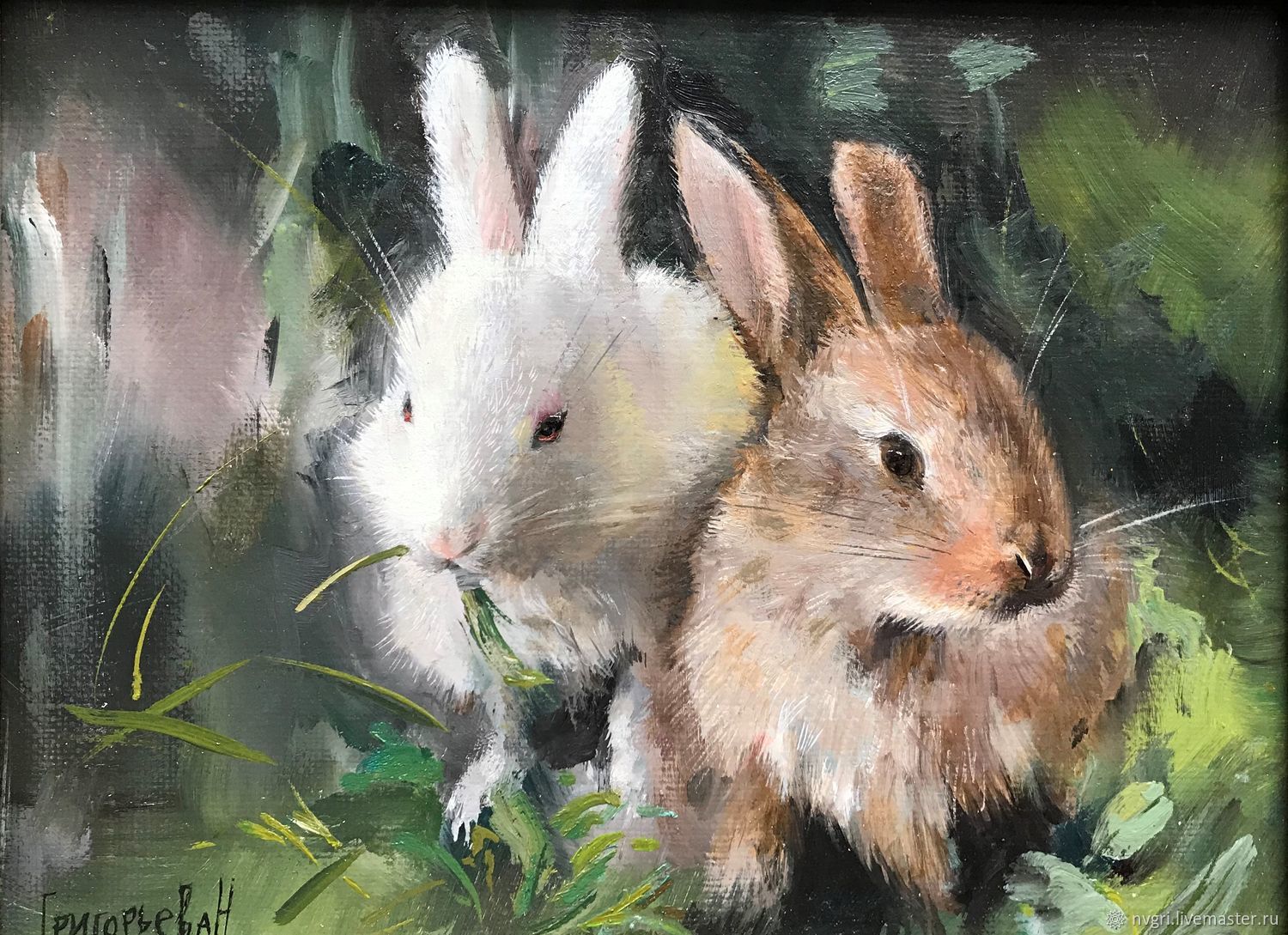 Кролик на Поляне арт