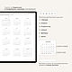 Цифровой планер на 2025 г. на английском языке. Чек-листы и планеры. The Dolce Notes. Ярмарка Мастеров.  Фото №4