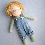 Вальдорфская кукла текстильная кукла ручной работы