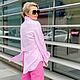 Pattern pink. Блузки. Strygina (Strygina). Интернет-магазин Ярмарка Мастеров.  Фото №2