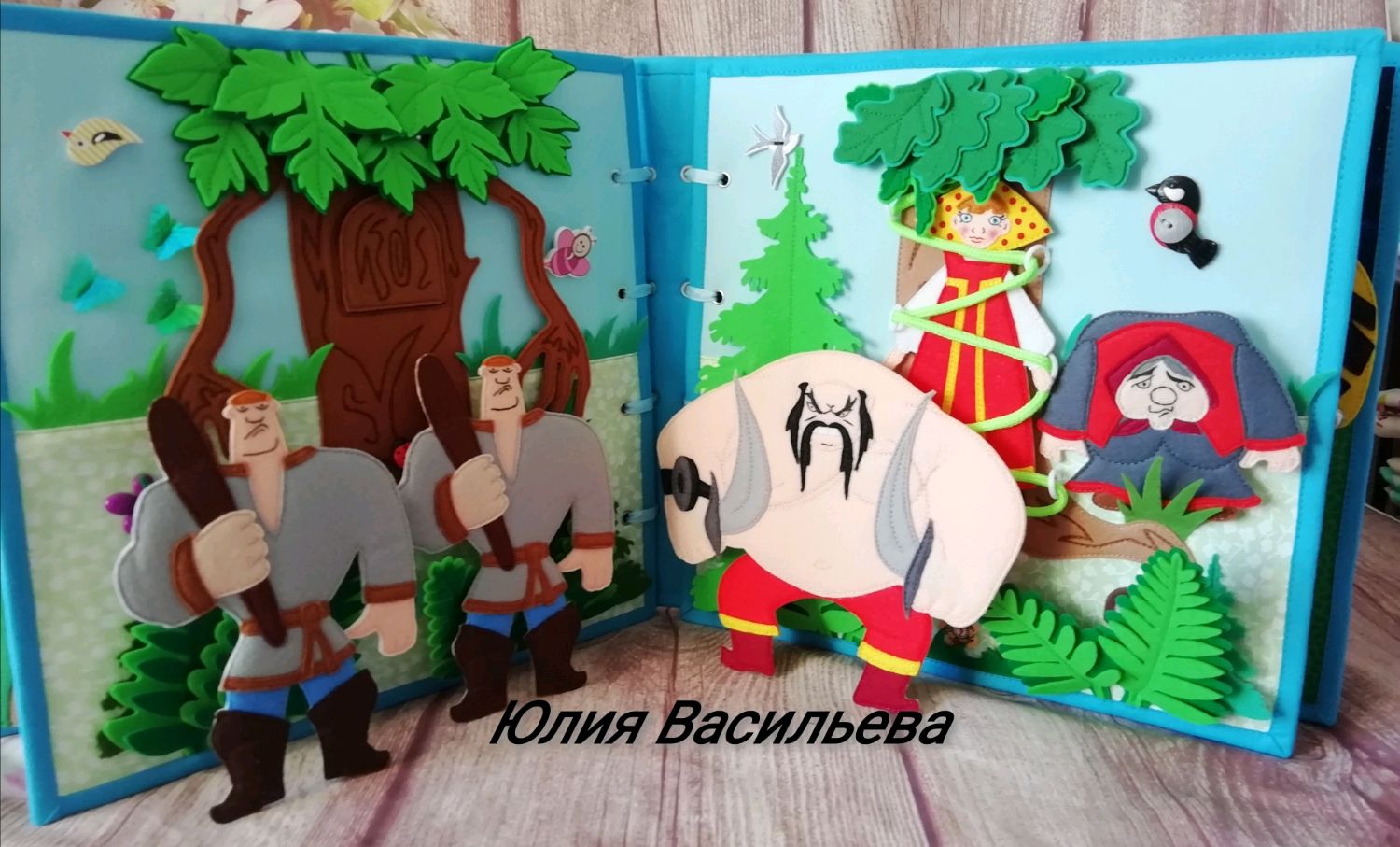 Развивающая книга "Алеша Попович" на заказ в интернет-магазине Ярмарка ...