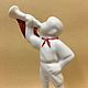 Pioneer porcelain figurine. Figurines. Veselyj farfor. Online shopping on My Livemaster.  Фото №2