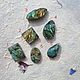 Необработаный лабрадорит кабошоны. Кабошоны. Gems for Art (Indianstones). Ярмарка Мастеров.  Фото №6