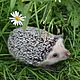 el erizo 'efyk'. Stuffed Toys. Anna Petinati. My Livemaster. Фото №4