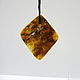 Infinity pendant amber K-527. Pendants. Amber shop (vazeikin). Online shopping on My Livemaster.  Фото №2
