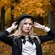 Шляпка Котелок. Шляпы. Lagutina Millinery. Интернет-магазин Ярмарка Мастеров.  Фото №2