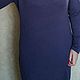Платье "Ежевика" 100% меринос. Платья. Вера / Kirshvery_knit (kirshvery) (kirshvery). Ярмарка Мастеров.  Фото №5