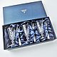 A set of 'CLASSIC ETCHED-50' for three (3х50мл+3 eateries fork), Gift Boxes, Zhukovsky,  Фото №1