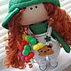 Заказать Интерьерная кукла. Юлия (dolls-juliya82). Ярмарка Мастеров. . Тыквоголовка Фото №3