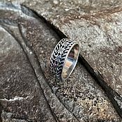 Украшения handmade. Livemaster - original item Ring with Alatyrs (men`s). Handmade.