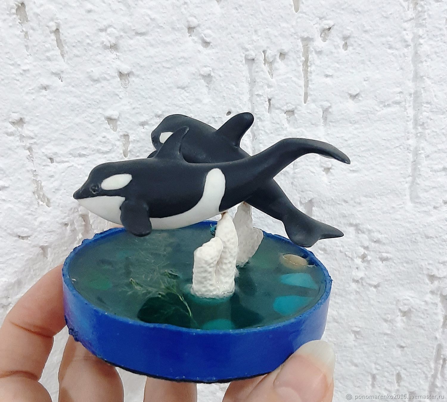 Killer whale clearance figurine