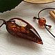 Order Vintage pendant from solid Baltic amber "Tiger's Claw". Mark Amberstein, sale amber products. Livemaster. . Vintage pendants Фото №3