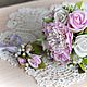 Свадебный розовый букет невесты с цветами ручной работы из фоамирана. Свадебные букеты. FoamDecor. Интернет-магазин Ярмарка Мастеров.  Фото №2