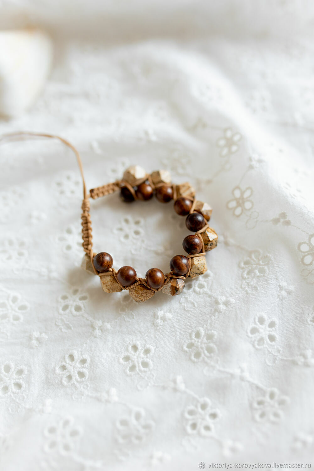 Браслет "Древесная яшма" в интернет-магазине на Ярмарке Мастеров ...
