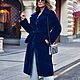  ЭКО-ШУБА ZEFIR BLUE. Шубы. Вера Якимова (Yakimova). Интернет-магазин Ярмарка Мастеров.  Фото №2