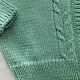 Заказать Жакетик для девочки меринос/ вискоза. Вера / Kirshvery_knit (kirshvery) (kirshvery). Ярмарка Мастеров. . Пиджаки Фото №3