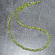 Order Beads made of natural chrysolite with a cut. naturalkavni. Livemaster. . Beads2 Фото №3