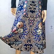 Одежда handmade. Livemaster - original item Skirt cherepkina from Pavlovo-Posad shawls 
