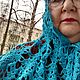 Заказать Ниспадающий платок для храма. Платок. Косынка. Натали. Ярмарка Мастеров. . Платки Фото №3